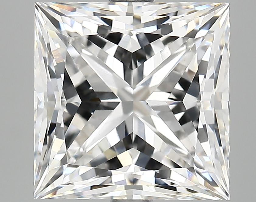 5.21 Carat Princess Shaped Ideal Cut VS1 IGI Certified Lab Grown Diamond