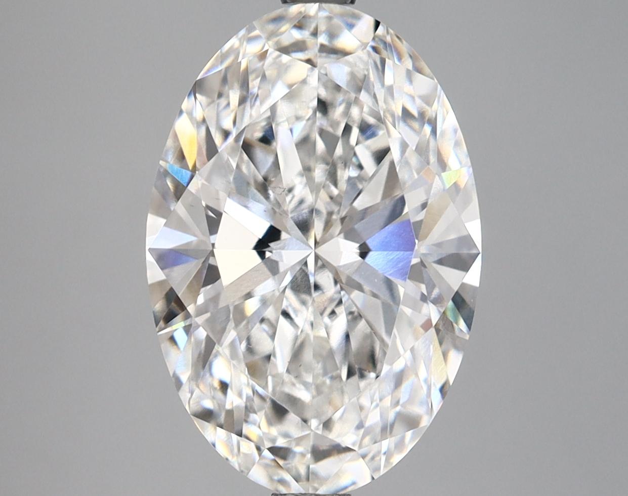 4.18 Carat Oval Shaped Ideal Cut VS2 IGI Certified Lab Grown Diamond