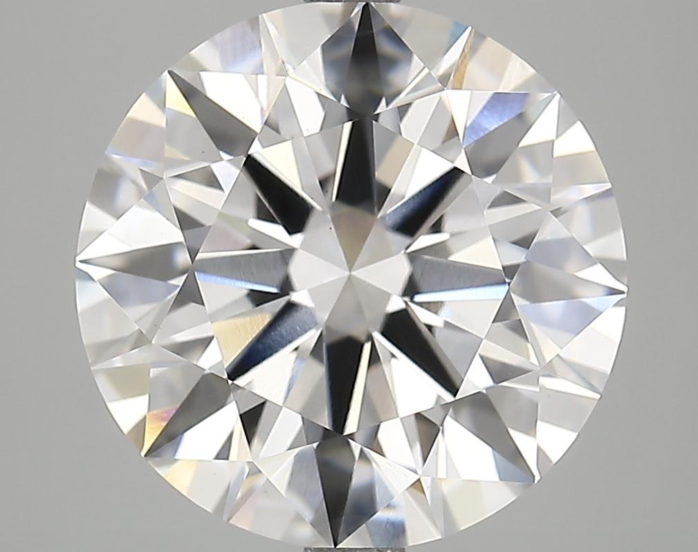 5.76 Carat Round Shaped Ideal Cut VS2 IGI Certified Lab Grown Diamond