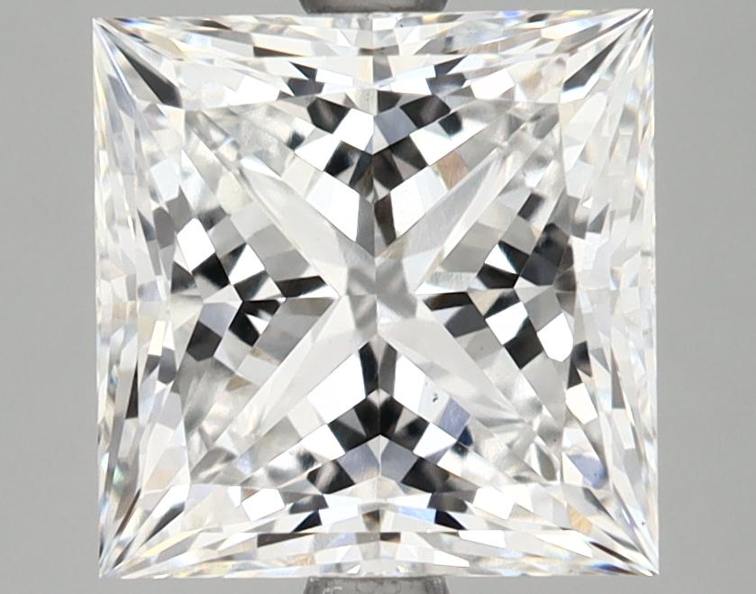 3.69 Carat Princess Shaped Ideal Cut VS1 IGI Certified Lab Grown Diamond