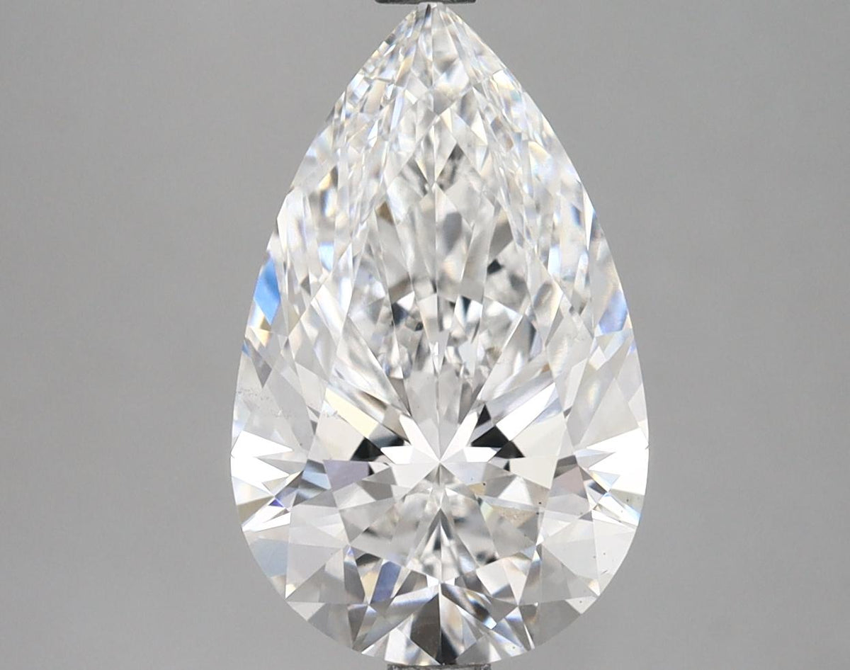 3.51 Carat Pear Shaped Ideal Cut VS2 IGI Certified Lab Grown Diamond