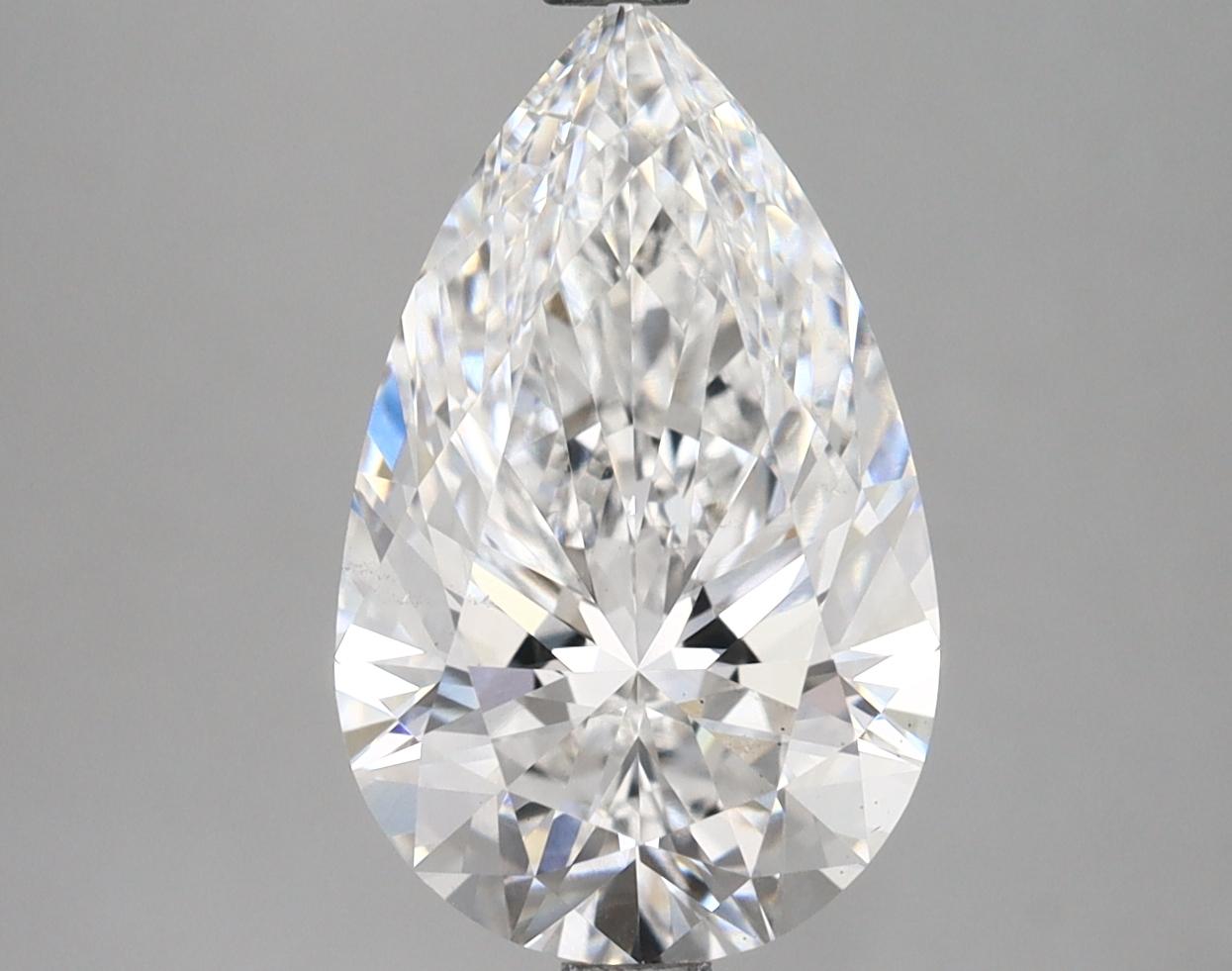 3.51 Carat Pear Shaped Ideal Cut VS2 IGI Certified Lab Grown Diamond