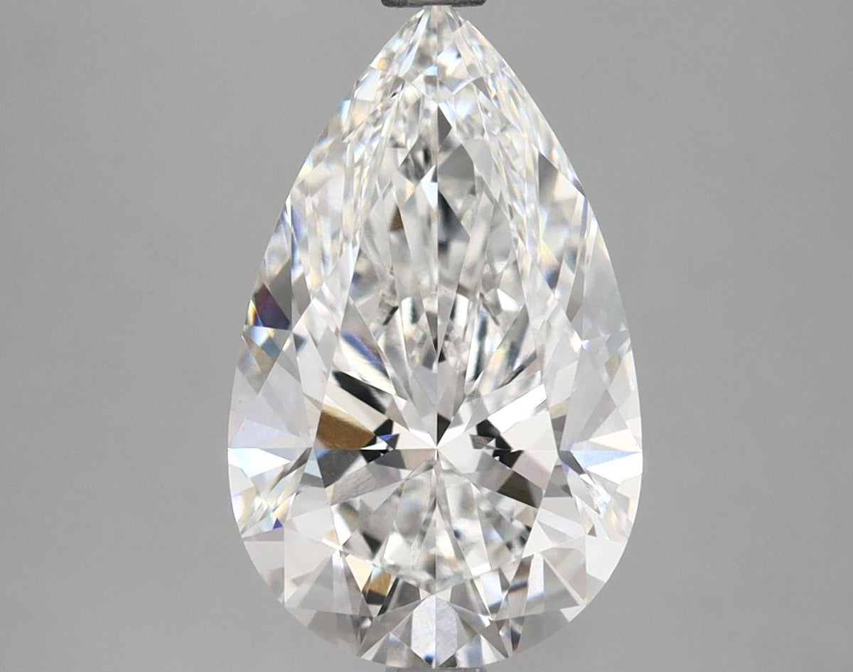 3.69 Carat Pear Shaped Ideal Cut VS1 IGI Certified Lab Grown Diamond