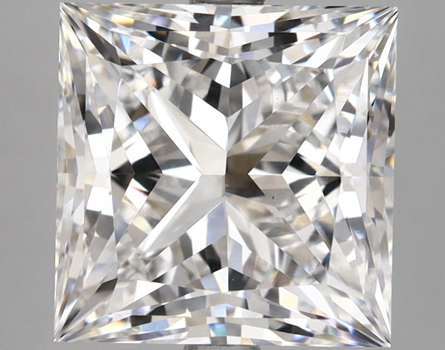5.19 Carat Princess Shaped Ideal Cut VS1 IGI Certified Lab Grown Diamond