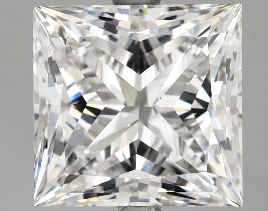 4.9 Carat Princess Shaped Ideal Cut VS2 IGI Certified Lab Grown Diamond