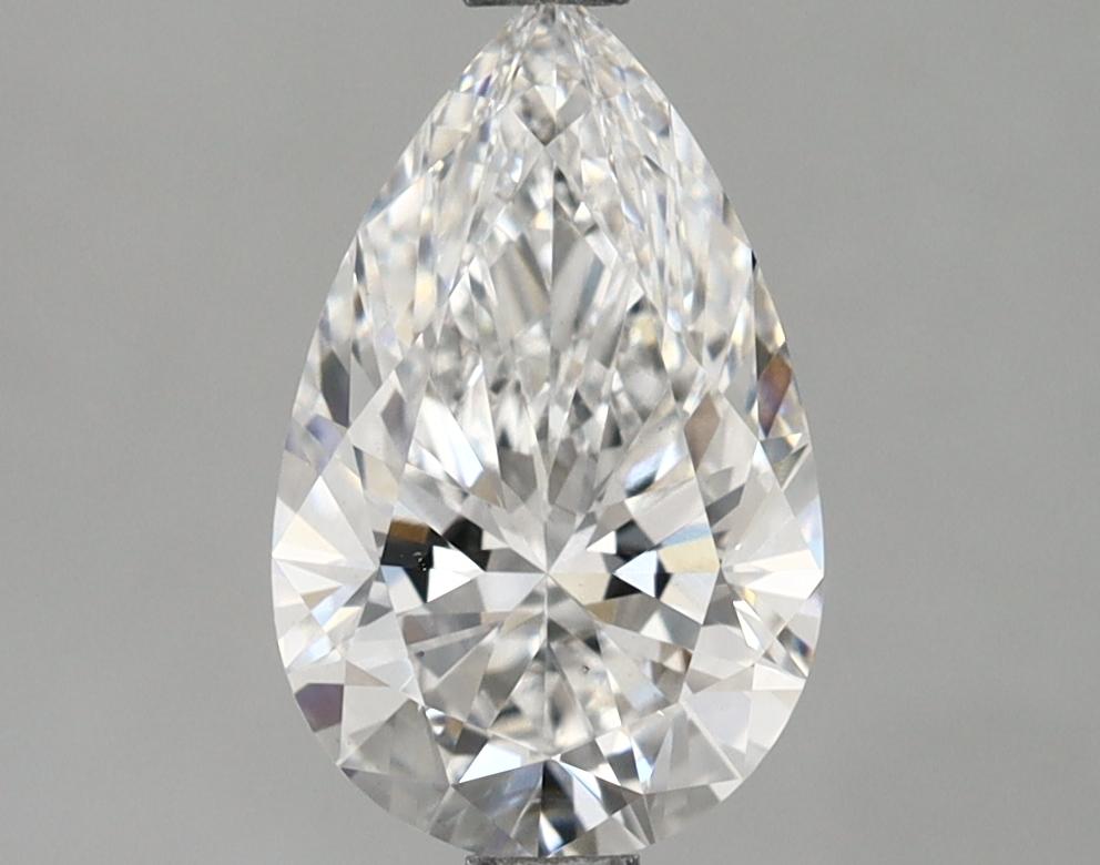 1.69 Carat Pear Shaped Ideal Cut VS1 IGI Certified Lab Grown Diamond