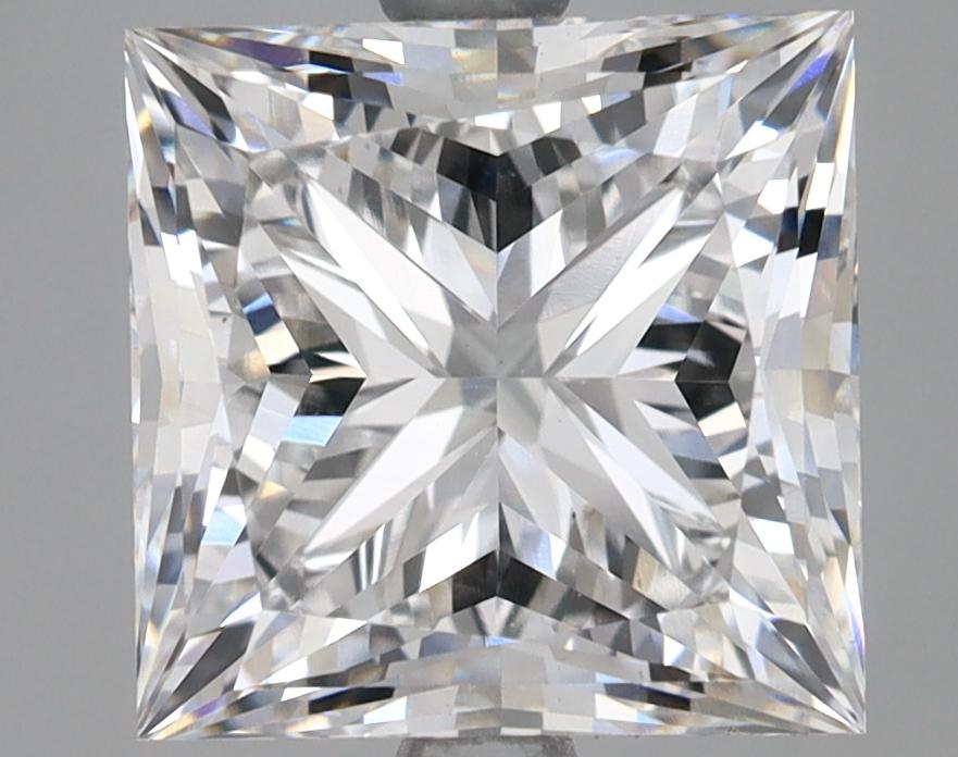 4.87 Carat Princess Shaped Ideal Cut VS1 IGI Certified Lab Grown Diamond