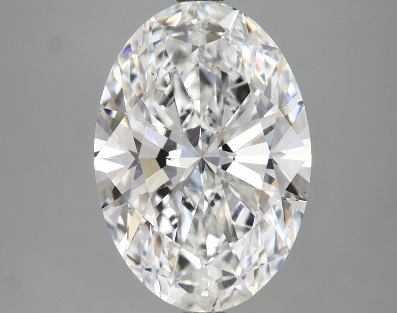 4.8 Carat Oval Shaped Ideal Cut VS2 IGI Certified Lab Grown Diamond