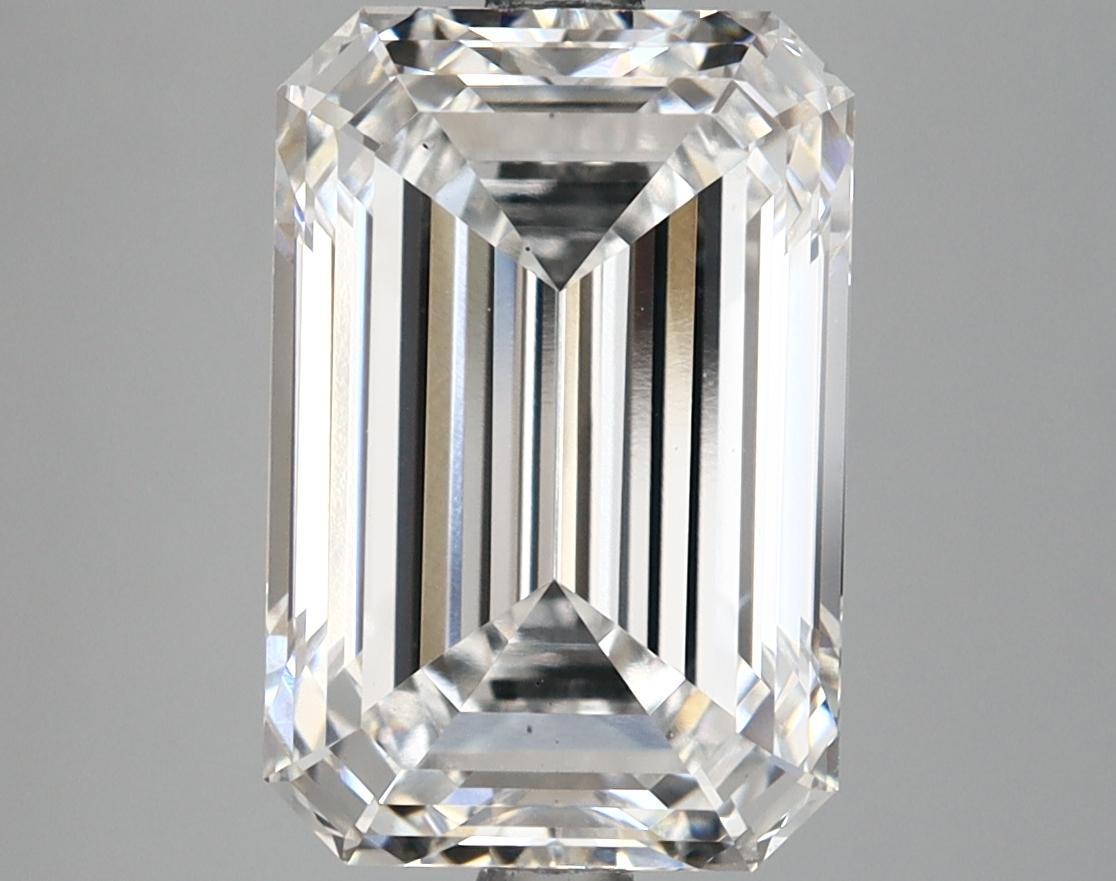 4.79 Carat Emerald Shaped Excellent Cut VS2 IGI Certified Lab Grown Diamond