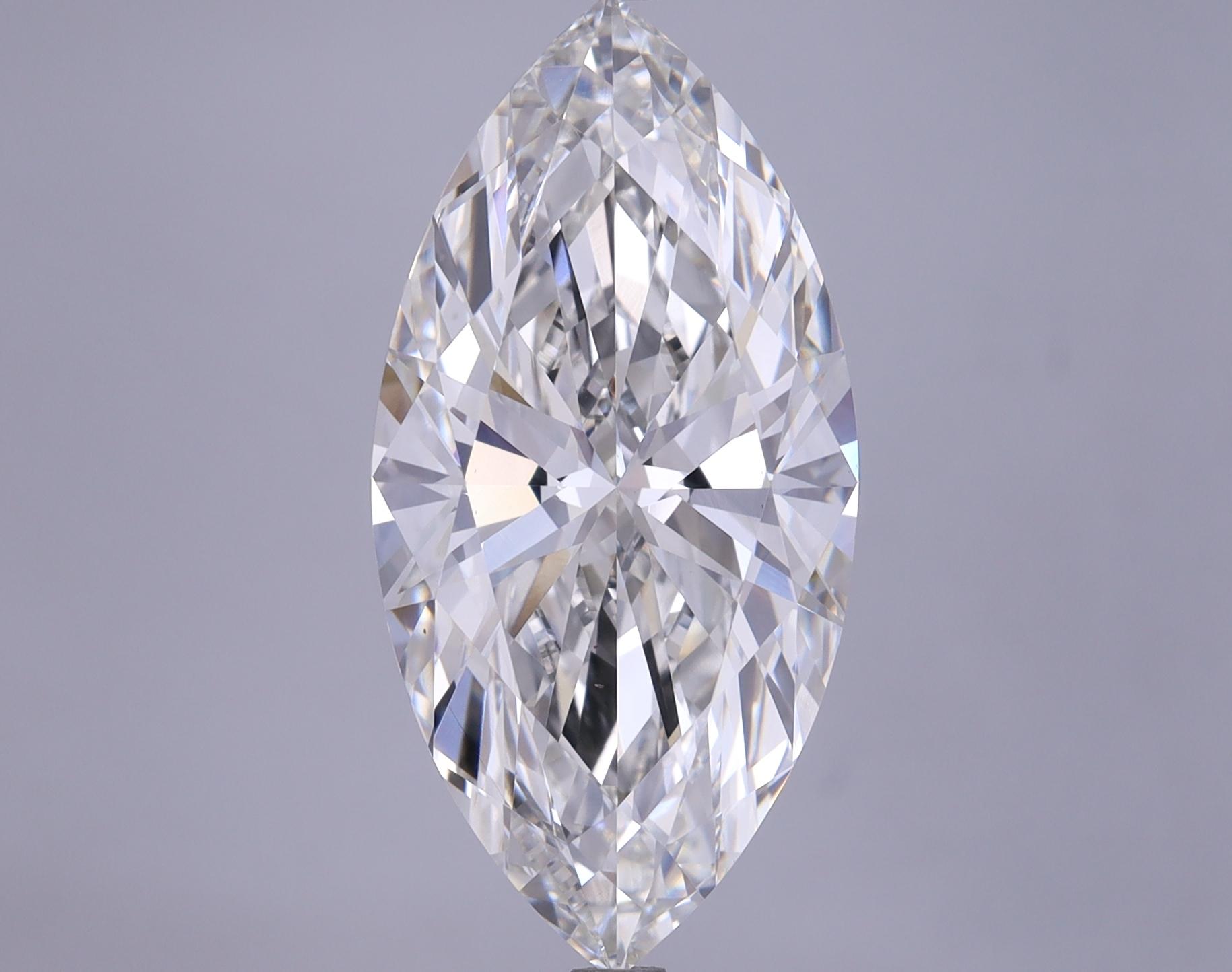6.65 Carat Marquise Shaped Ideal Cut VS1 IGI Certified Lab Grown Diamond