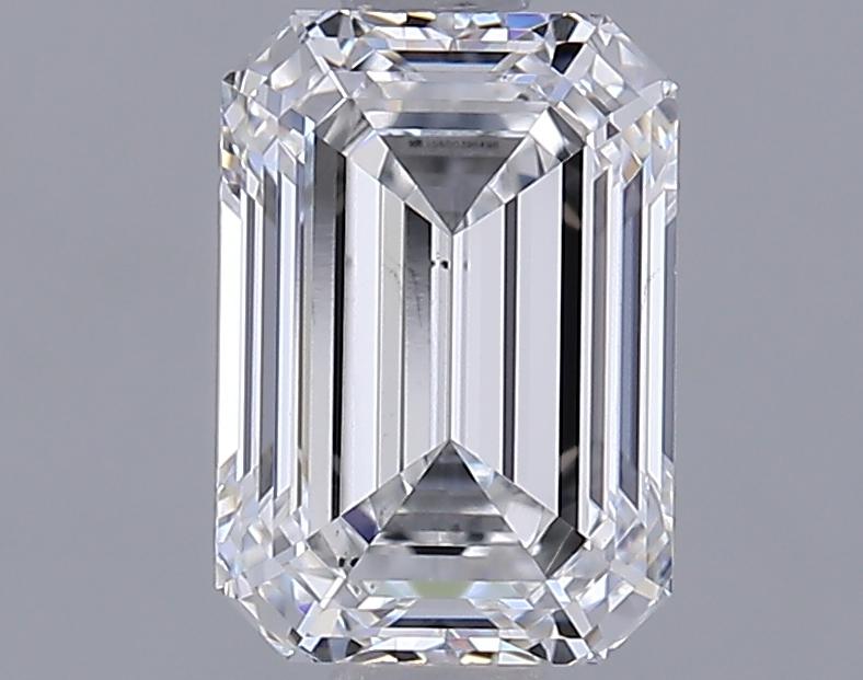 1.28 Carat Emerald Shaped Ideal Cut VS1 IGI Certified Lab Grown Diamond