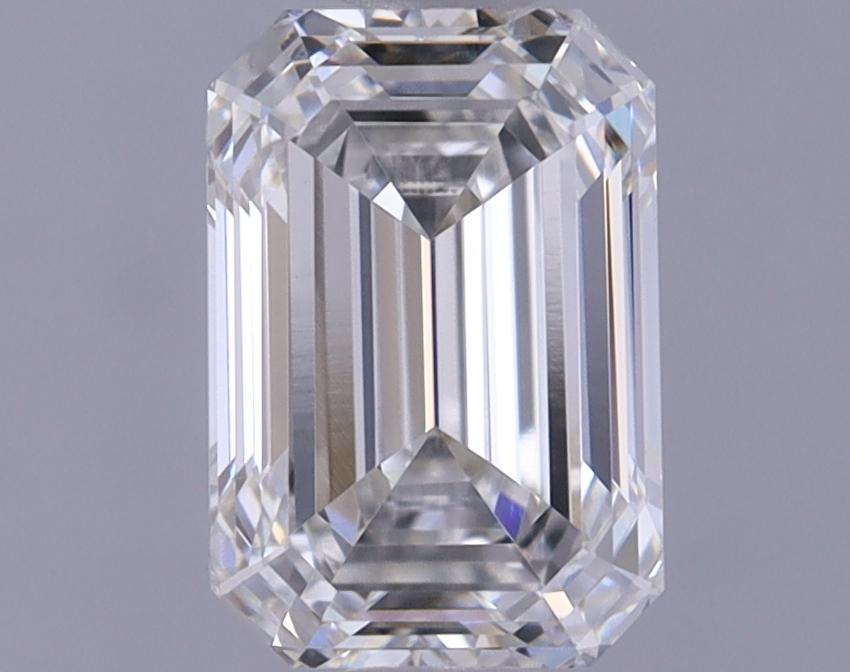 1.14 Carat Emerald Shaped Ideal Cut VVS2 IGI Certified Lab Grown Diamond