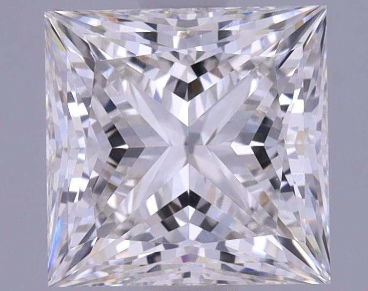 1.86 Carat Princess Shaped Ideal Cut VS1 IGI Certified Lab Grown Diamond