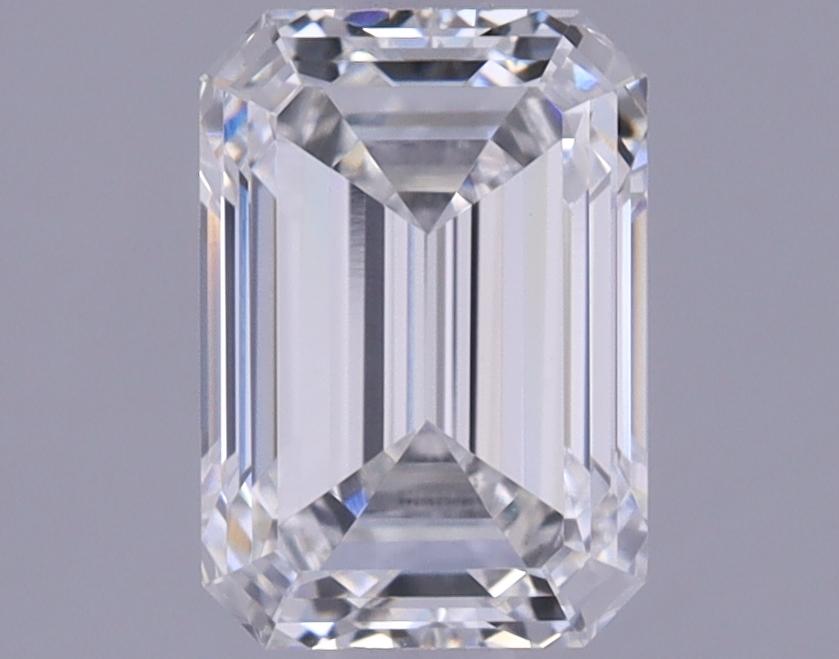 1.21 Carat Emerald Shaped Ideal Cut VVS2 IGI Certified Lab Grown Diamond