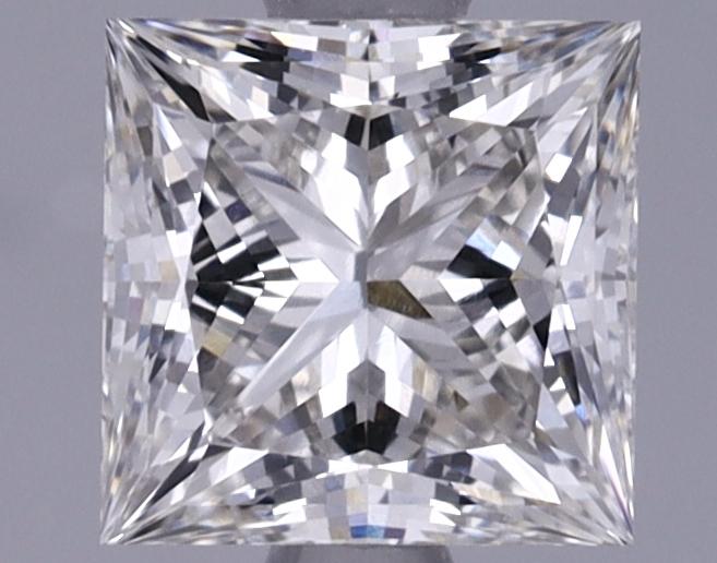 1.11 Carat Princess Shaped Ideal Cut VVS2 IGI Certified Lab Grown Diamond