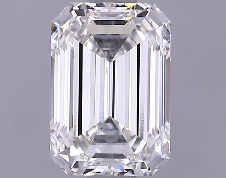1.33 Carat Emerald Shaped Ideal Cut VS2 IGI Certified Lab Grown Diamond
