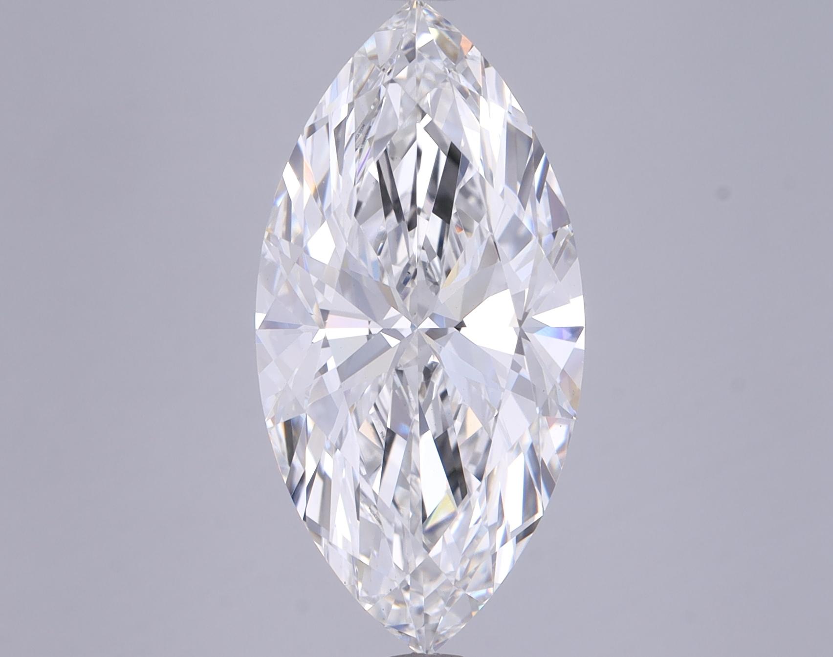 5.42 Carat Marquise Shaped Ideal Cut VS1 IGI Certified Lab Grown Diamond