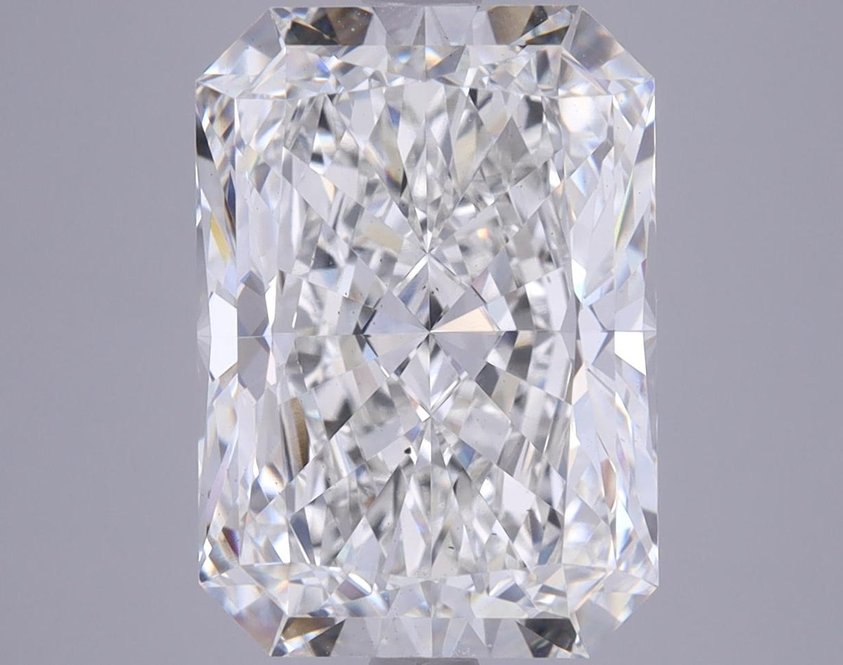 6.37 Carat Radiant Shaped Ideal Cut VS2 IGI Certified Lab Grown Diamond