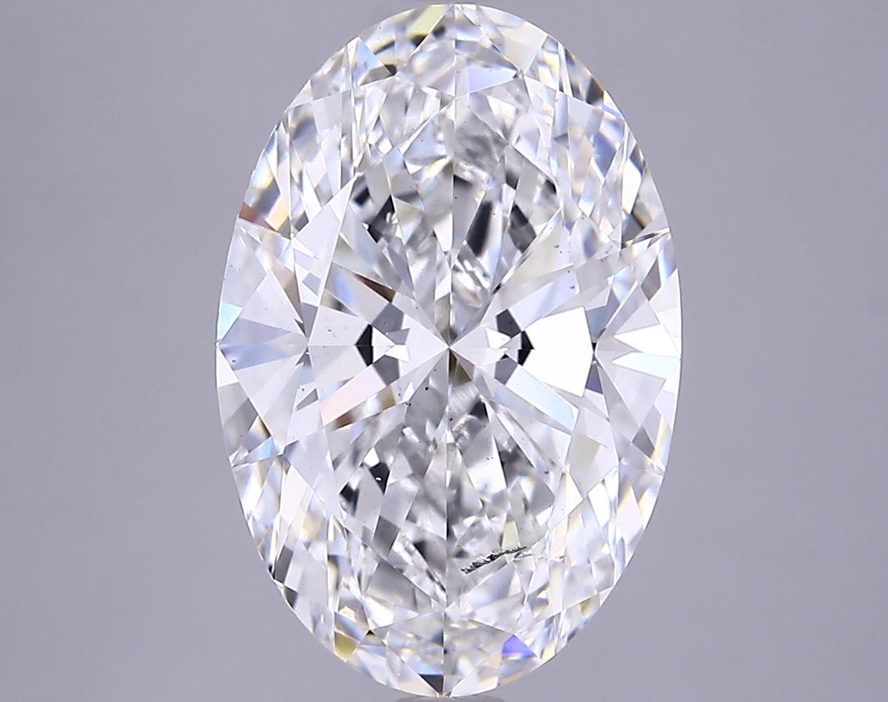 4.73 Carat Oval Shaped Excellent Cut SI1 IGI Certified Lab Grown Diamond