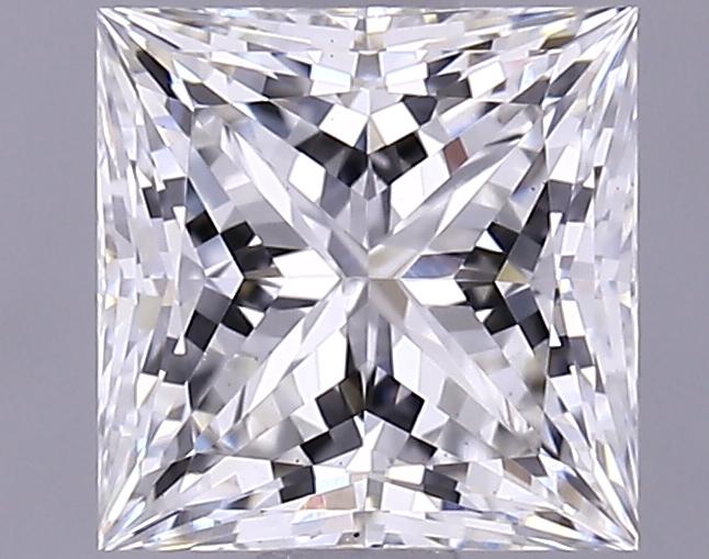 1.12 Carat Princess Shaped Ideal Cut VS1 IGI Certified Lab Grown Diamond