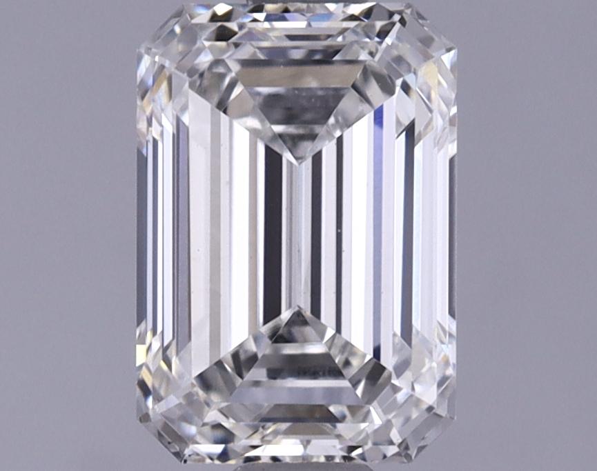 1.33 Carat Emerald Shaped Ideal Cut VS1 IGI Certified Lab Grown Diamond