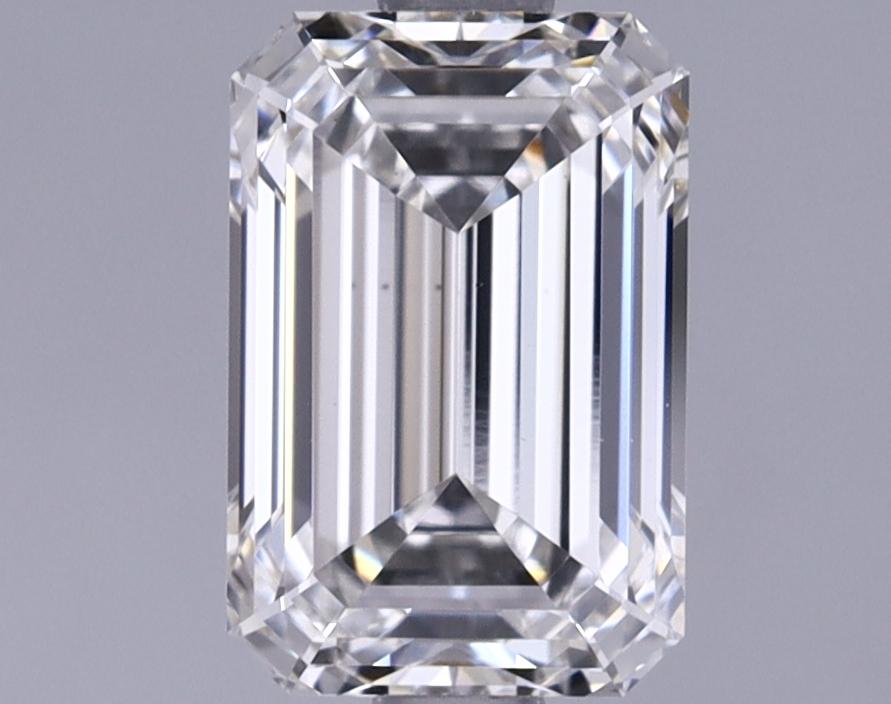 1.39 Carat Emerald Shaped Excellent Cut VS1 IGI Certified Lab Grown Diamond