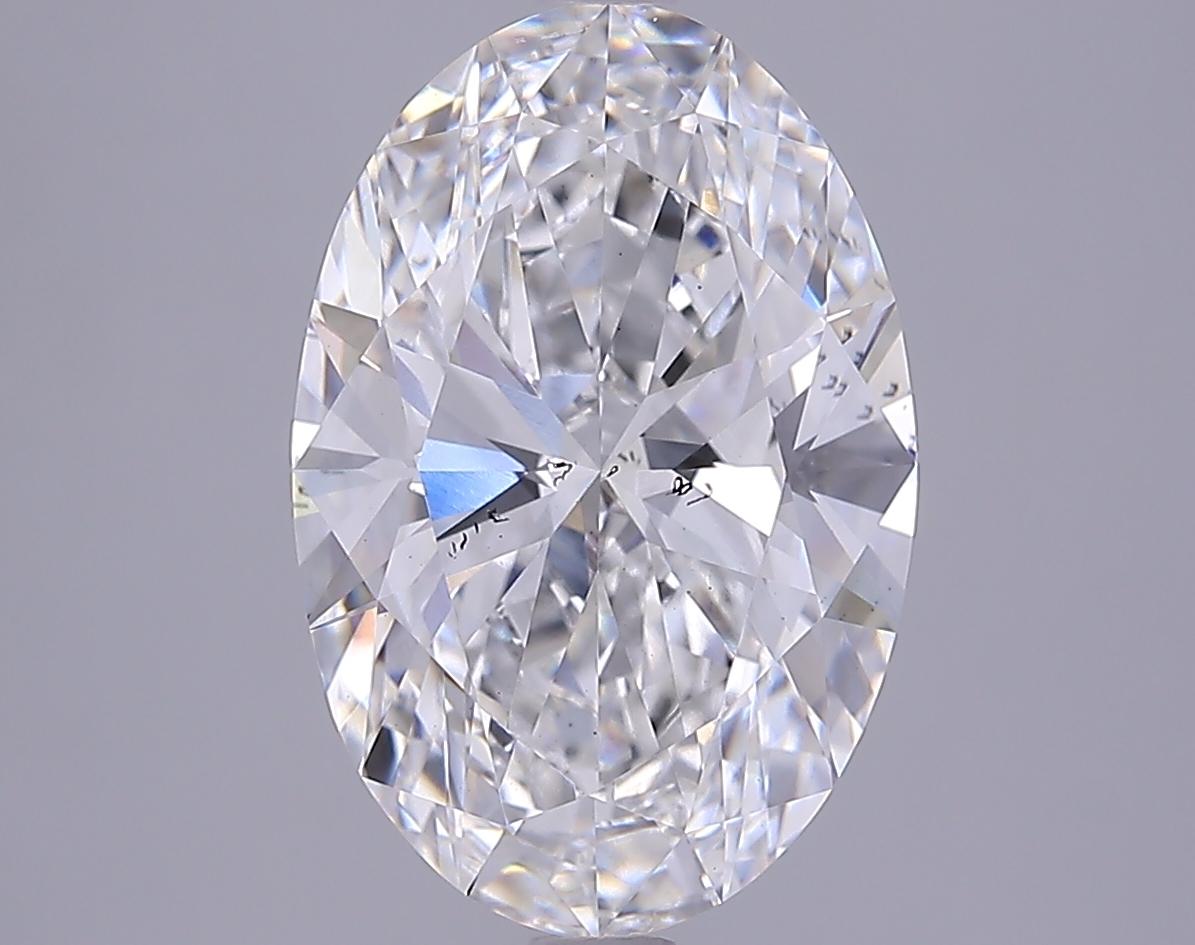 4.16 Carat Oval Shaped Excellent Cut SI1 IGI Certified Lab Grown Diamond