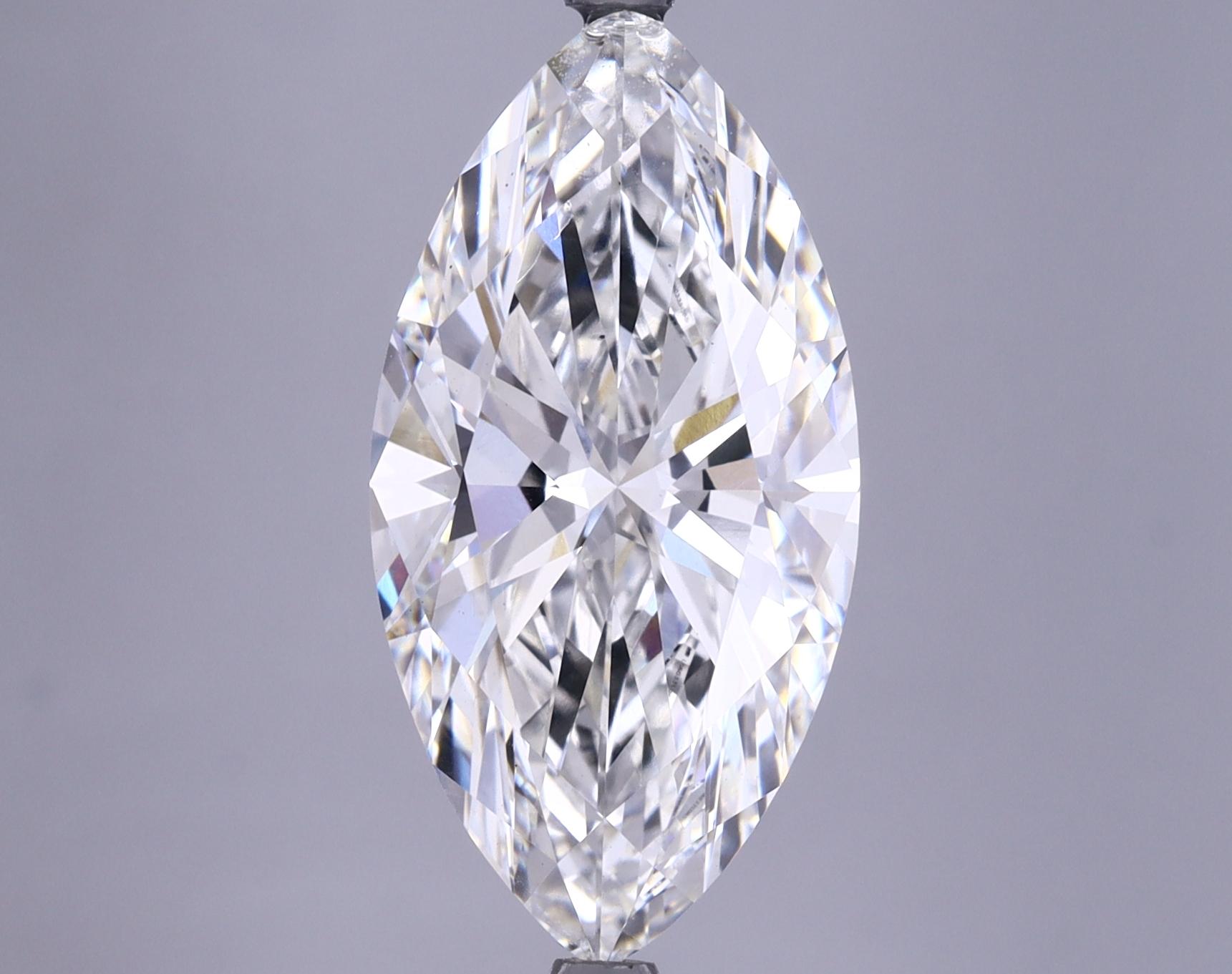 5.7 Carat Marquise Shaped Ideal Cut VS2 IGI Certified Lab Grown Diamond