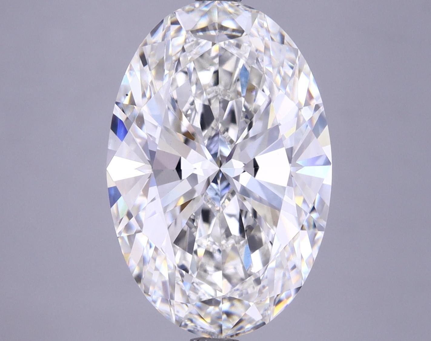 6.09 Carat Oval Shaped Excellent Cut VS1 IGI Certified Lab Grown Diamond