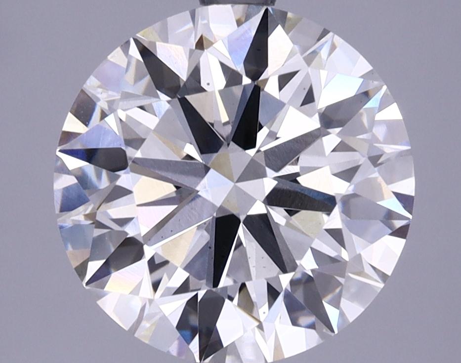 3.79 Carat Round Shaped Ideal Cut VS2 IGI Certified Lab Grown Diamond