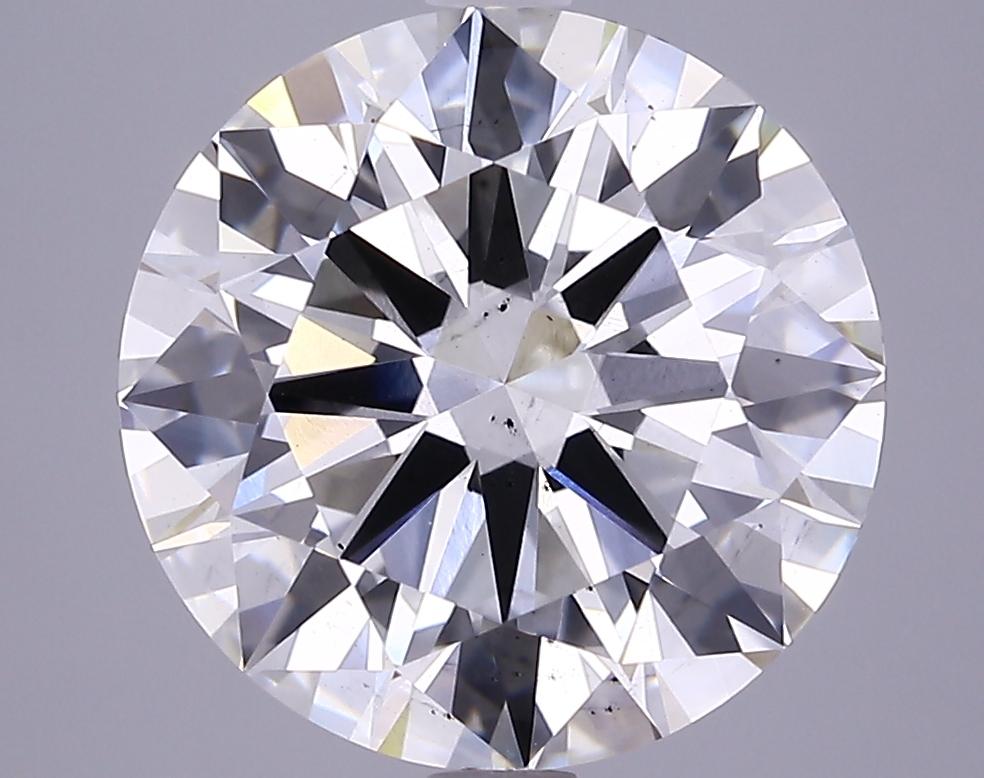5.22 Carat Round Shaped Ideal Cut SI1 IGI Certified Lab Grown Diamond