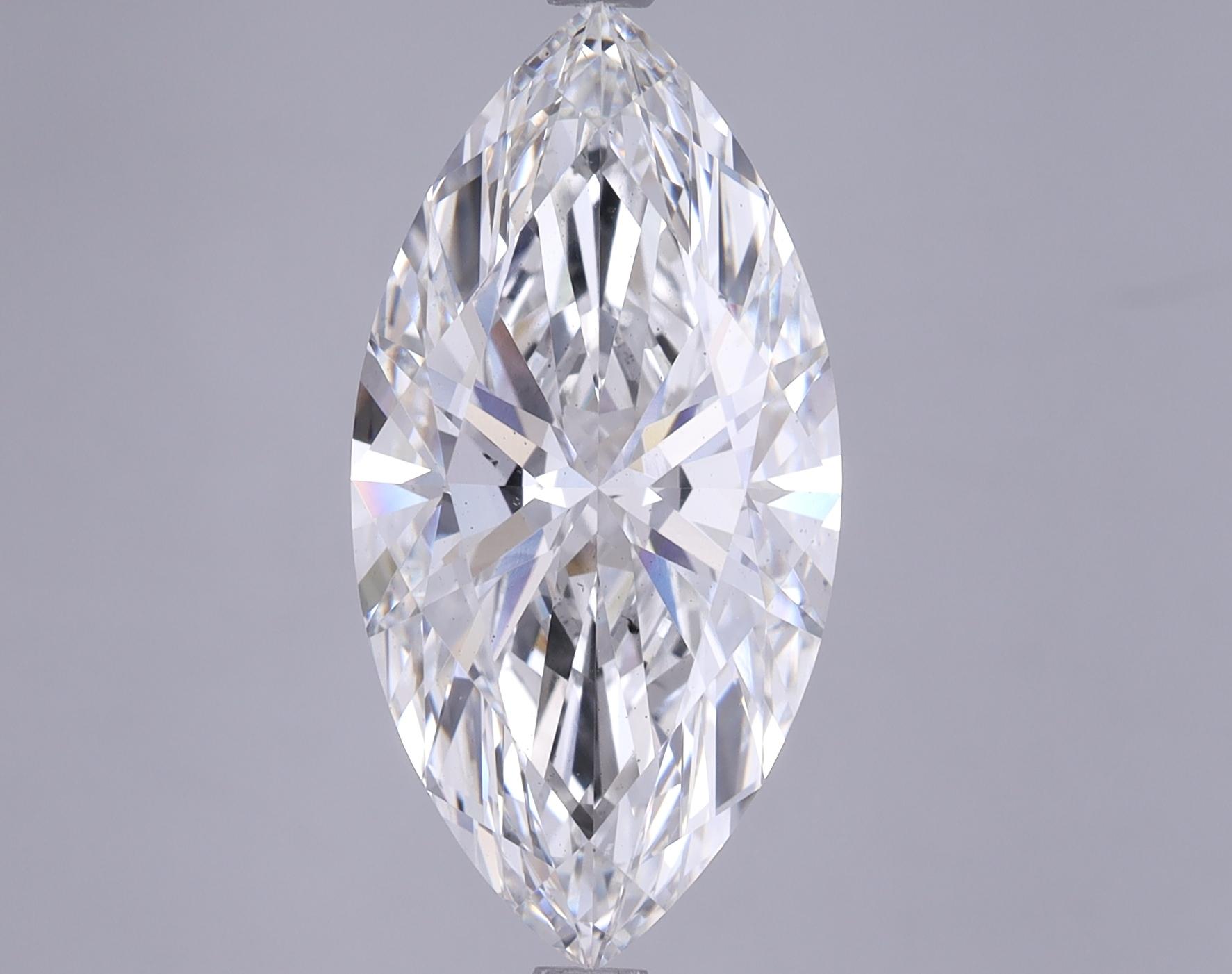 6.03 Carat Marquise Shaped Ideal Cut VS2 IGI Certified Lab Grown Diamond