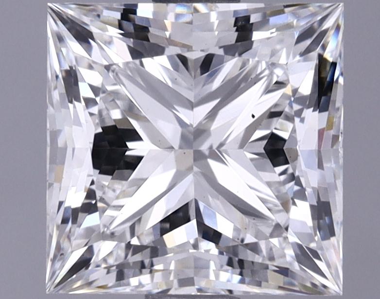 1.9 Carat Princess Shaped Ideal Cut VS1 IGI Certified Lab Grown Diamond