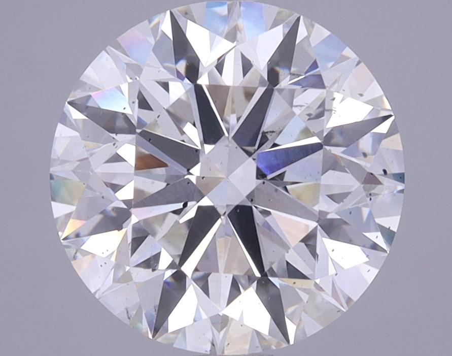 3.51 Carat Round Shaped Excellent Cut SI1 IGI Certified Lab Grown Diamond