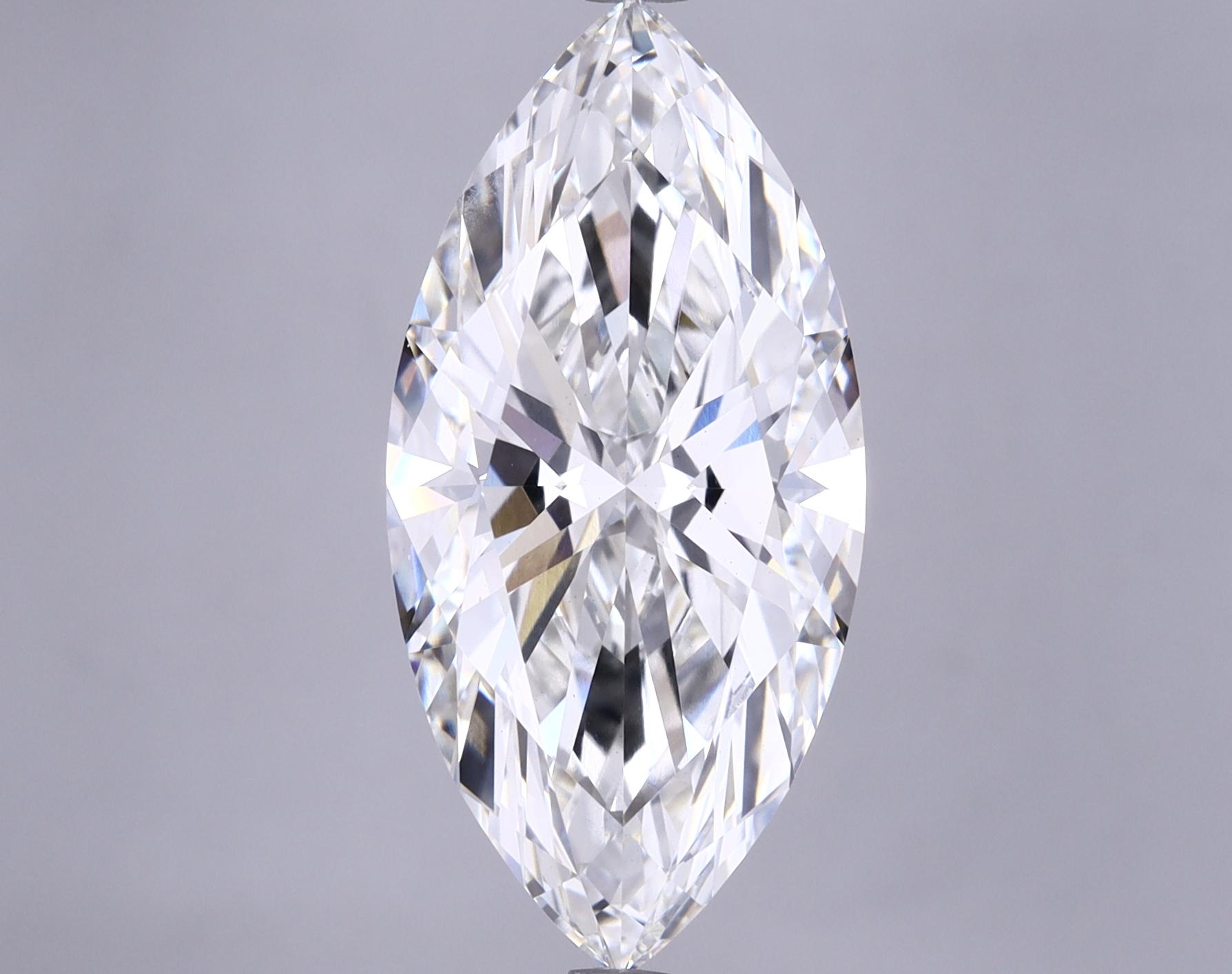 6.02 Carat Marquise Shaped Ideal Cut VS1 IGI Certified Lab Grown Diamond