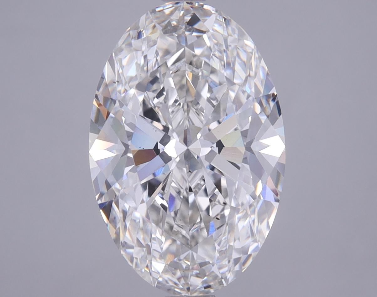 3.85 Carat Oval Shaped Excellent Cut VS2 IGI Certified Lab Grown Diamond