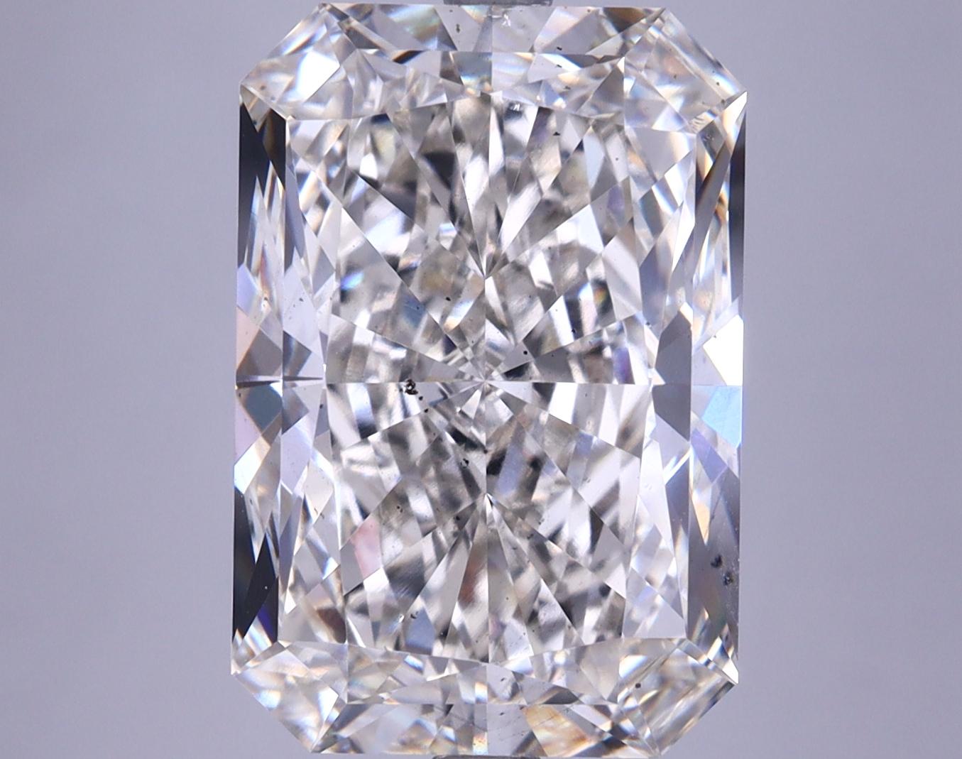 8.19 Carat Radiant Shaped Ideal Cut SI1 IGI Certified Lab Grown Diamond