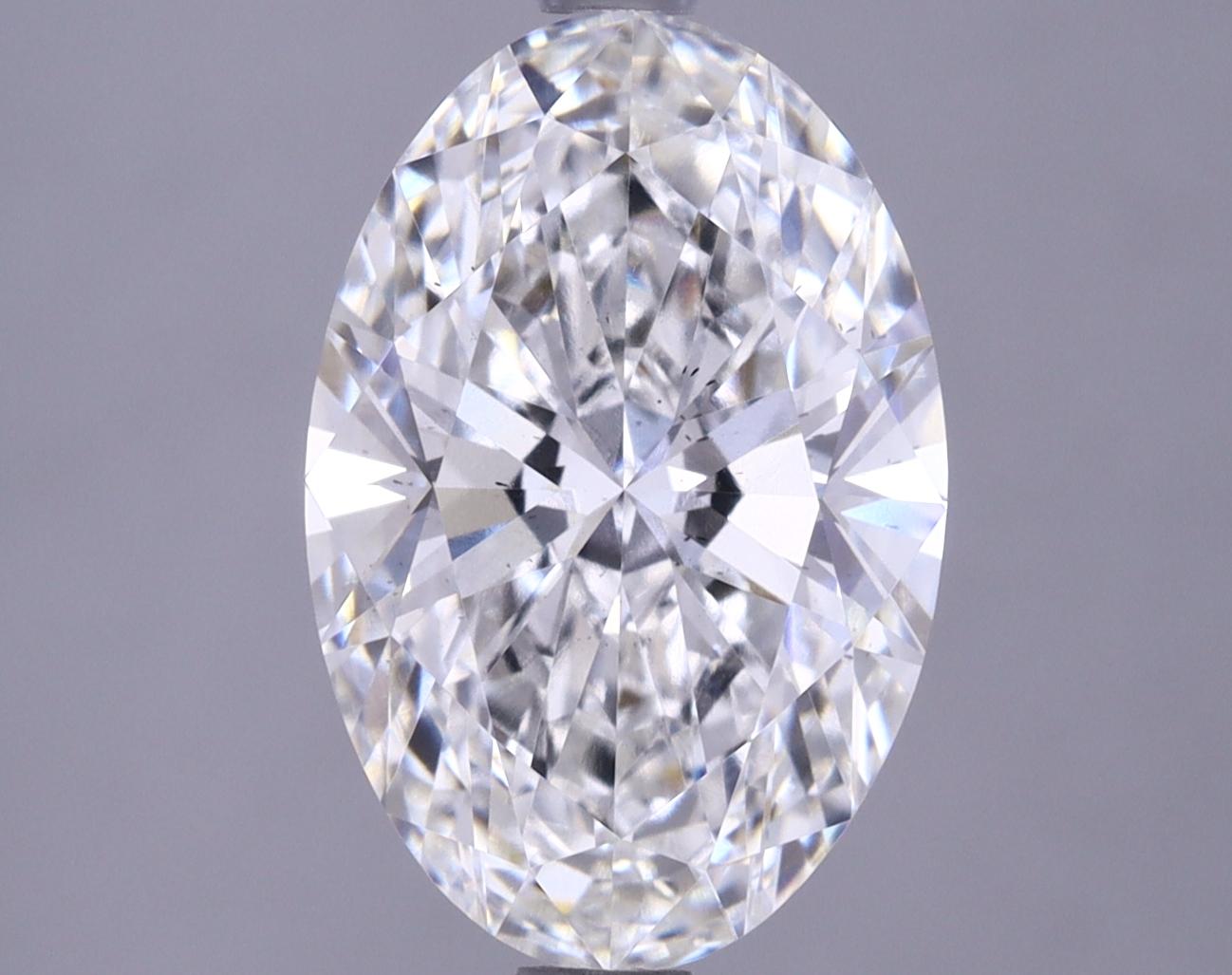 2.64 Carat Oval Shaped Excellent Cut SI1 IGI Certified Lab Grown Diamond