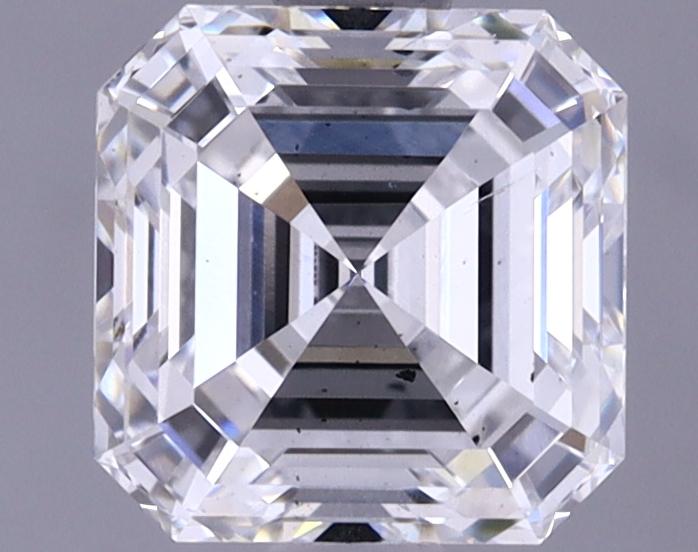 1.41 Carat Asscher Shaped Ideal Cut SI1 IGI Certified Lab Grown Diamond