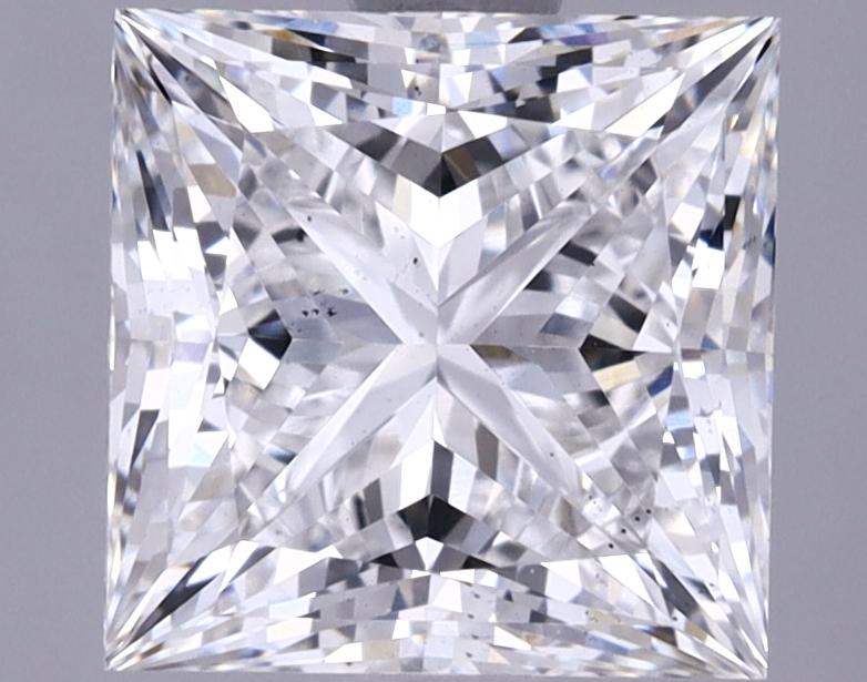 1.8 Carat Princess Shaped Ideal Cut VS2 IGI Certified Lab Grown Diamond