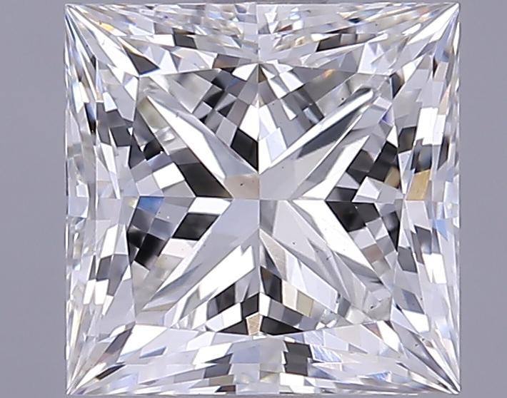 1.93 Carat Princess Shaped Ideal Cut VS1 IGI Certified Lab Grown Diamond