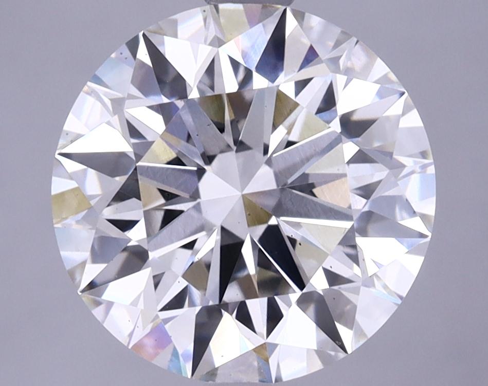 4.06 Carat Round Shaped Ideal Cut VS2 IGI Certified Lab Grown Diamond