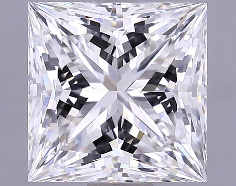 1.86 Carat Princess Shaped Ideal Cut VS1 IGI Certified Lab Grown Diamond