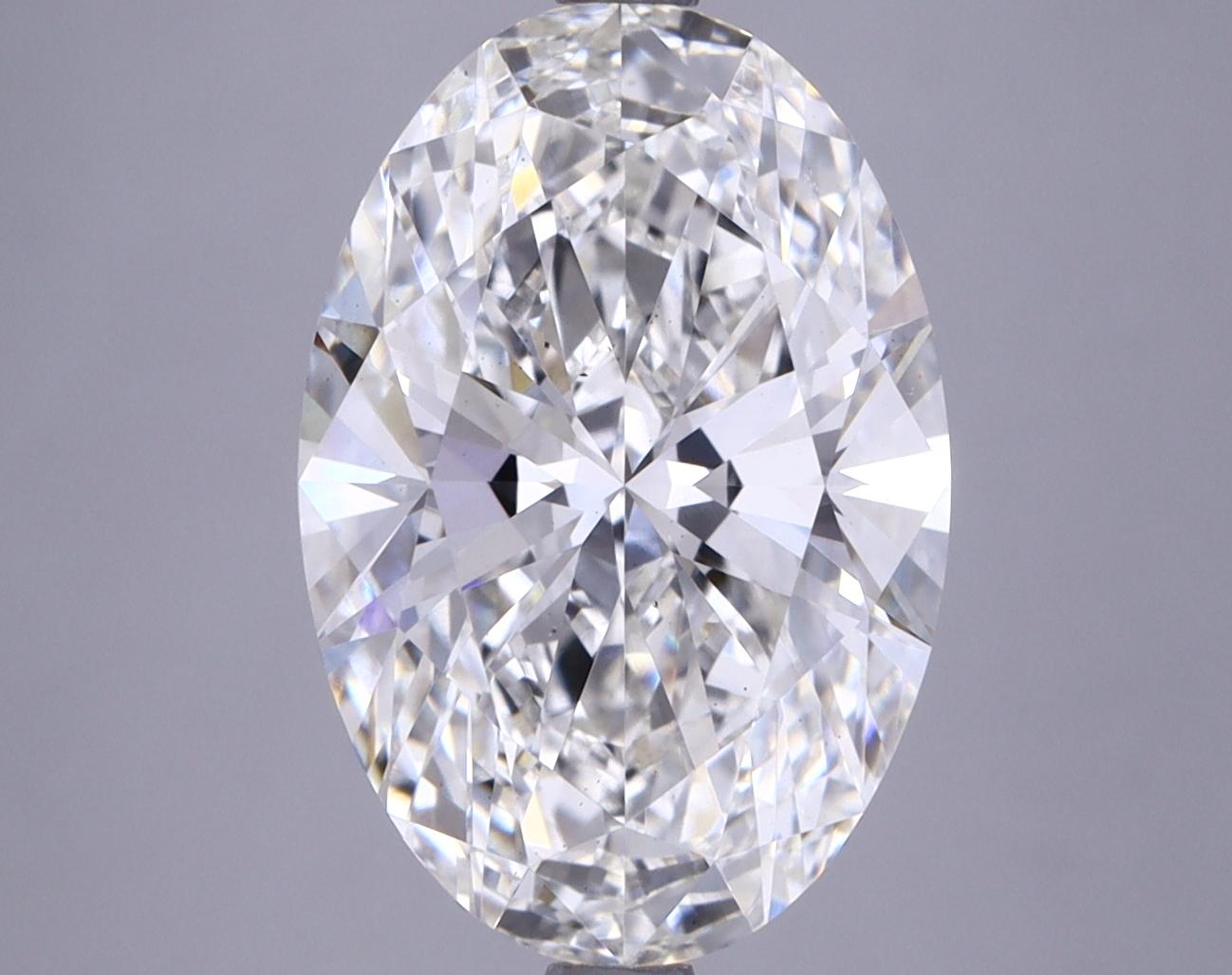 4.81 Carat Oval Shaped Ideal Cut VS2 IGI Certified Lab Grown Diamond