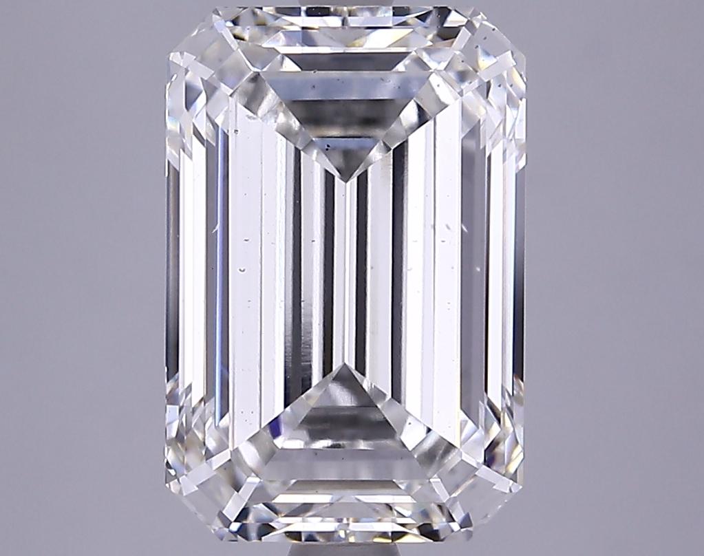 4.41 Carat Emerald Shaped Ideal Cut VS2 IGI Certified Lab Grown Diamond