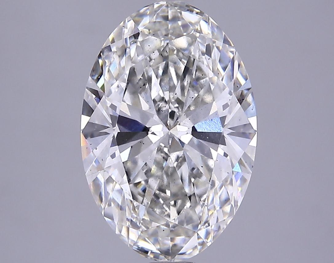 3.29 Carat Oval Shaped Excellent Cut SI1 IGI Certified Lab Grown Diamond