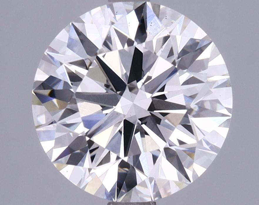 3.16 Carat Round Shaped Ideal Cut VS2 IGI Certified Lab Grown Diamond