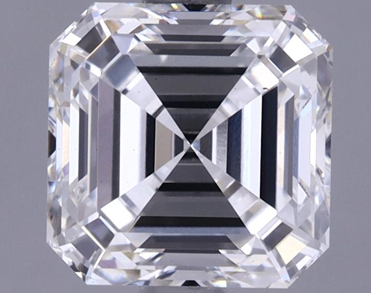 1.45 Carat Asscher Shaped Excellent Cut VS2 IGI Certified Lab Grown Diamond