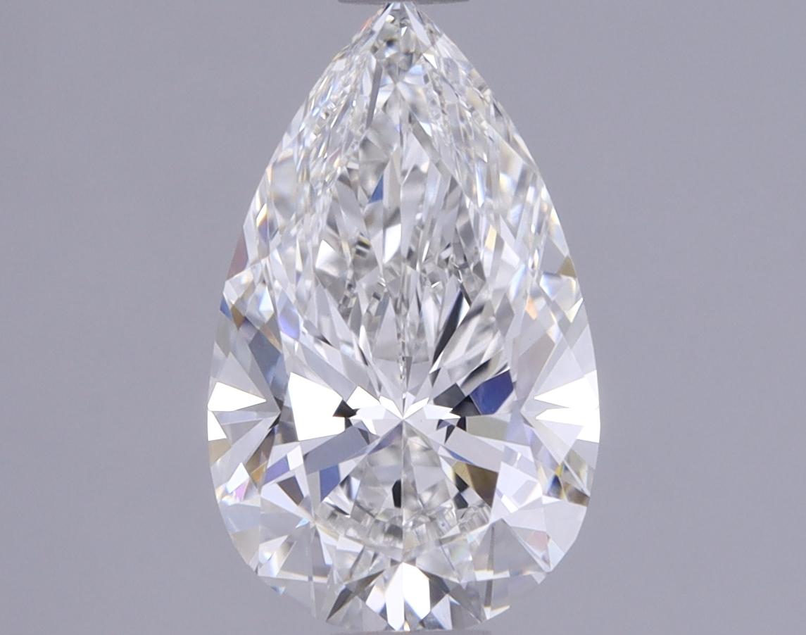 1.24 Carat Pear Shaped Ideal Cut VS1 IGI Certified Lab Grown Diamond