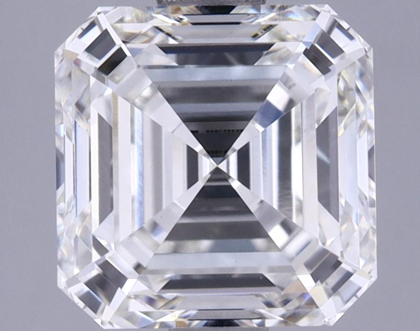 1.53 Carat Asscher Shaped Excellent Cut VVS2 IGI Certified Lab Grown Diamond